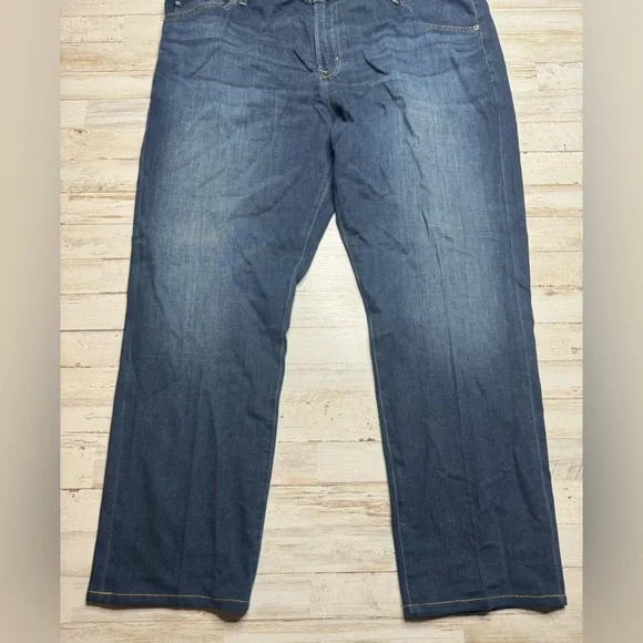 AG Adriano Goldschmied The Everett Blue Jeans Mens 42x32 (44x29) Slim Straight - Picture 4 of 11